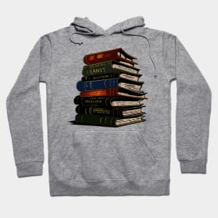 Antique Book Stack Hoodie